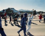olympics, torch, Woodland Park, Vectra Bank, Colorado